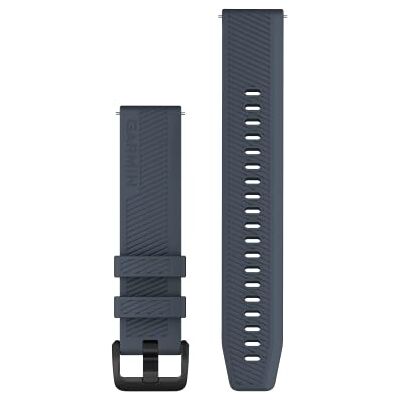 Garmin Quick Release polsbandjes (20 mm), geschikt voor bepaalde series smartwatches Forerunner, Venu, Vívomove, Vívoactive en Approach, origineel accessoire, siliconen, granietblauw met Garmin Quick Release polsbandjes (20 mm), geschikt voor bepaalde series smartwatches Forerunner, Venu, Vívomove, Vívoactive en Approach, origineel accessoire, siliconen, granietblauw met