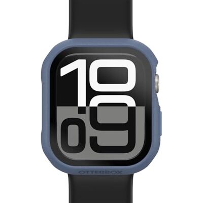 Otterbox Bumper Eclipse met geïntegreerde displaybescherming voor Apple Watch Series 11/10-46mm, gehard glas, schokbestendig, valbestendig, beschermhoes voor Apple Watch, blauw Otterbox Bumper Eclipse met geïntegreerde displaybescherming voor Apple Watch Series 11/10-46mm, gehard glas, schokbestendig, valbestendig, beschermhoes voor Apple Watch, blauw