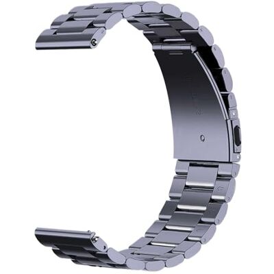 OcioDual Metalen horlogeband met snelsluiting, voor smartwatch van roestvrij staal, zilverkleurig, compatibel met traditioneel horloge of smartwatch met 24 mm staafjes OcioDual Metalen horlogeband met snelsluiting, voor smartwatch van roestvrij staal, zilverkleurig, compatibel met traditioneel horloge of smartwatch met 24 mm staafjes