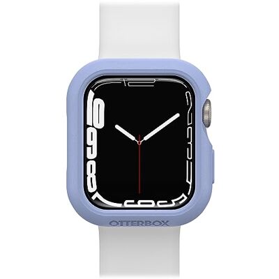 Otterbox All Day Bumper voor Apple Watch Series 9/8/7-41 mm, schokbestendig, valbescherming, elegante beschermhoes, beschermt het scherm en de randen, paars Otterbox All Day Bumper voor Apple Watch Series 9/8/7-41 mm, schokbestendig, valbescherming, elegante beschermhoes, beschermt het scherm en de randen, paars