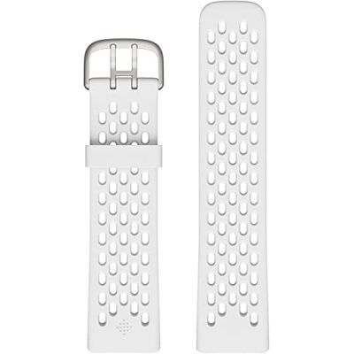 Fitbit , Frost White, Charge 5, sportband, klein, uniseks, volwassenen Fitbit , Frost White, Charge 5, sportband, klein, uniseks, volwassenen