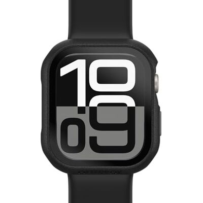 Otterbox Bumper Eclipse met geïntegreerde displaybescherming voor Apple Watch Series 11/10-46mm, gehard glas, schokbestendig, valbestendig, beschermhoes voor Apple Watch, zwart Otterbox Bumper Eclipse met geïntegreerde displaybescherming voor Apple Watch Series 11/10-46mm, gehard glas, schokbestendig, valbestendig, beschermhoes voor Apple Watch, zwart