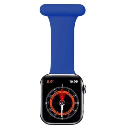 TRIXES Smartwatch-houder, verpleegsterhorloge-houder van siliconen, compatibel met Apple Watch-apparaten, pinsluiting TRIXES Smartwatch-houder, verpleegsterhorloge-houder van siliconen, compatibel met Apple Watch-apparaten, pinsluiting