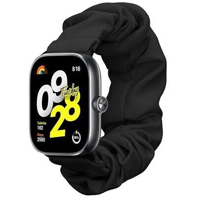 kwmobile Armband compatibel met Xiaomi Redmi Watch 5 & 4 / Smart Band 8 Pro / Smart Band 9 Pro reservearmband voor fitnesstracker zwart compatibel met Airtag kwmobile Armband compatibel met Xiaomi Redmi Watch 5 & 4 / Smart Band 8 Pro / Smart Band 9 Pro reservearmband voor fitnesstracker zwart compatibel met Airtag