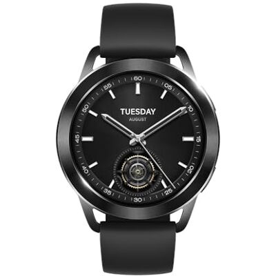 XIAOMI Watch S3 3,63 cm (1.43") AMOLED 47 mm Digitaal 466 x 466 Pixels Touchscreen Zwart GPS (satelliet) XIAOMI Watch S3 3,63 cm (1.43") AMOLED 47 mm Digitaal 466 x 466 Pixels Touchscreen Zwart GPS (satelliet)
