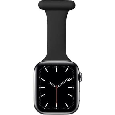 TRIXES Smartwatch van siliconen, compatibel met Apple Watch-apparaten, pin-sluiting, 42 45 mm, siliconen, geen edelsteen TRIXES Smartwatch van siliconen, compatibel met Apple Watch-apparaten, pin-sluiting, 42 45 mm, siliconen, geen edelsteen