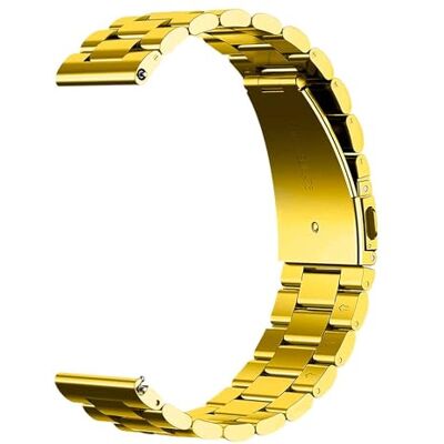 OcioDual Metalen horlogeband met snelsluiting, voor smartwatch van roestvrij staal, zilverkleurig, compatibel met traditioneel horloge of smartwatch met 24 mm staafjes OcioDual Metalen horlogeband met snelsluiting, voor smartwatch van roestvrij staal, zilverkleurig, compatibel met traditioneel horloge of smartwatch met 24 mm staafjes
