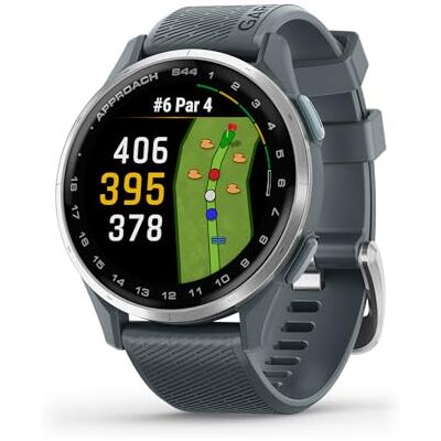 Garmin Approach S44, GPS-horloge voor golf, 43 mm, blauw Garmin Approach S44, GPS-horloge voor golf, 43 mm, blauw
