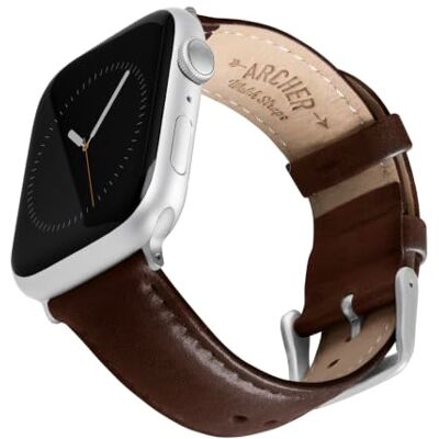 Archer Watch Straps Horlogebandje van hoogwaardig leer voor Apple Watch Archer Watch Straps Horlogebandje van hoogwaardig leer voor Apple Watch