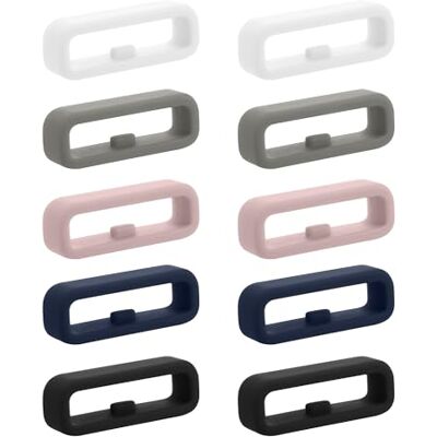 kwmobile 10 x gesp voor 22 mm smartwatch band (universeel) horlogebandje – gesp voor smartwatch fitness tracker van siliconen – meerkleurig kwmobile 10 x gesp voor 22 mm smartwatch band (universeel) horlogebandje – gesp voor smartwatch fitness tracker van siliconen – meerkleurig