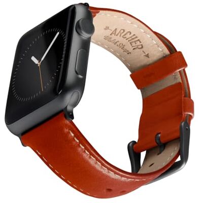 Archer Watch Straps Horlogebandje van hoogwaardig leer voor Apple Watch Archer Watch Straps Horlogebandje van hoogwaardig leer voor Apple Watch