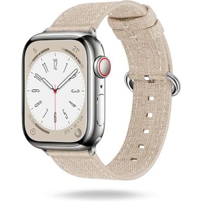 OneFlow Urban Strap voor Apple-modellen, Apple Watch SE 2 (44 mm), nylon metaal OneFlow Urban Strap voor Apple-modellen, Apple Watch SE 2 (44 mm), nylon metaal