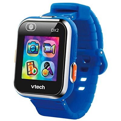VTech Kidizoom DX2 Smart Watch Smartwatch voor kinderen, dubbele camera, video, spel, blauw, ESP-versie (80-193822) VTech Kidizoom DX2 Smart Watch Smartwatch voor kinderen, dubbele camera, video, spel, blauw, ESP-versie (80-193822)