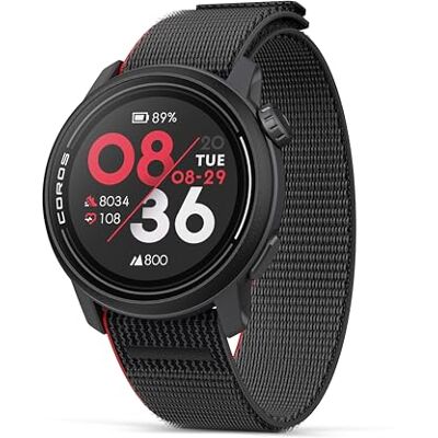 COROS PACE 3 GPS-sporthorloge, lichtgewicht hardloopklok, batterijduur van 17 dagen, nauwkeurige GPS, hartslagmeter, navigatie, slaaptracking, trainingsplan, hardlopen (nylon, inkt) COROS PACE 3 GPS-sporthorloge, lichtgewicht hardloopklok, batterijduur van 17 dagen, nauwkeurige GPS, hartslagmeter, navigatie, slaaptracking, trainingsplan, hardlopen (nylon, inkt)