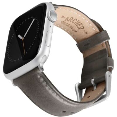 Archer Watch Straps Horlogebandje van hoogwaardig leer voor Apple Watch Archer Watch Straps Horlogebandje van hoogwaardig leer voor Apple Watch