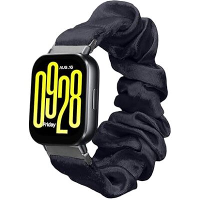 kwmobile Armband compatibel met Xiaomi Redmi Watch 5 Active/Watch 5 Lite, reservearmband voor fitnesstracker, oudroze, Katoen katoen Rubberen band kwmobile Armband compatibel met Xiaomi Redmi Watch 5 Active/Watch 5 Lite, reservearmband voor fitnesstracker, oudroze, Katoen katoen Rubberen band
