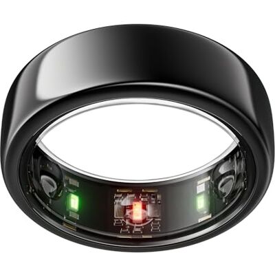 OURA Gen3 Horizon verbonden ring, maat 6, zwart, slaap-, hartslag- en activiteitstracker, max. 7 dagen batterijduur, compatibel met iOS/Android, -ring om je maat te vinden OURA Gen3 Horizon verbonden ring, maat 6, zwart, slaap-, hartslag- en activiteitstracker, max. 7 dagen batterijduur, compatibel met iOS/Android, -ring om je maat te vinden