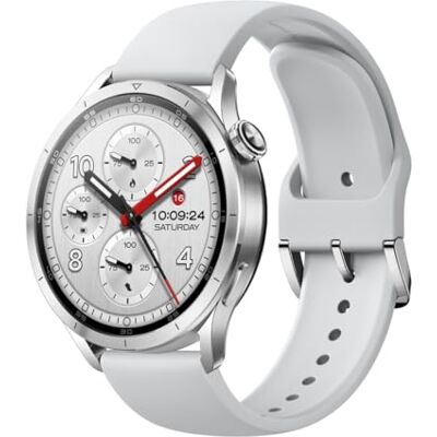 XIAOMI Watch S5 46mm Bluetooth Smartwatch Zilver (Silver) Helderheid van 2500 nits, gezondheidssensor met 4 leds, slaapalgoritme 2.0, offline kaarten, HyperOS XIAOMI Watch S5 46mm Bluetooth Smartwatch Zilver (Silver) Helderheid van 2500 nits, gezondheidssensor met 4 leds, slaapalgoritme 2.0, offline kaarten, HyperOS