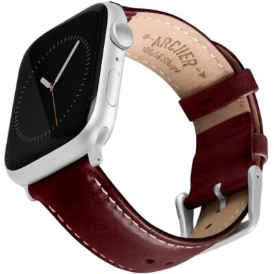 Archer Watch Straps Horlogebandje van hoogwaardig leer voor Apple Watch Archer Watch Straps Horlogebandje van hoogwaardig leer voor Apple Watch