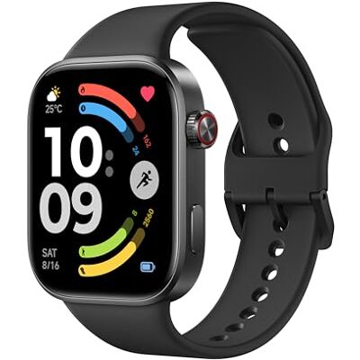 XIAOMI Redmi Watch 6, smartwatch voor dames en heren, batterij 24 2,07 inch display, hart-/slaap-/stressmonitor, meer dan 150 sportmodi, GPS-activiteitentracker, waterdicht tot 5 ATM XIAOMI Redmi Watch 6, smartwatch voor dames en heren, batterij 24 2,07 inch display, hart-/slaap-/stressmonitor, meer dan 150 sportmodi, GPS-activiteitentracker, waterdicht tot 5 ATM