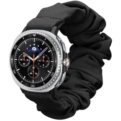 kwmobile Armband compatibel met Samsung Galaxy Watch 8 Galaxy/Galaxy Watch 8 Classic 46 mm reservearmband design scrunchie voor fitnesstracker zwart kwmobile Armband compatibel met Samsung Galaxy Watch 8 Galaxy/Galaxy Watch 8 Classic 46 mm reservearmband design scrunchie voor fitnesstracker zwart