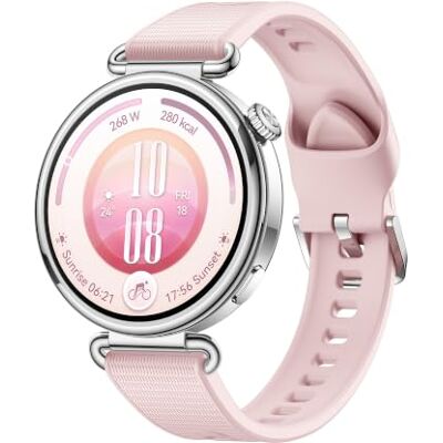 Huawei WATCH GT 7 41mm Smart Watch, Tot 21 dagen batterijduur, Roze Geavanceerde Ski-modi, Fysieke Bereidheidsscore, Hartslagmonitoring, Compatibel met iOS en Android Huawei WATCH GT 7 41mm Smart Watch, Tot 21 dagen batterijduur, Roze Geavanceerde Ski-modi, Fysieke Bereidheidsscore, Hartslagmonitoring, Compatibel met iOS en Android