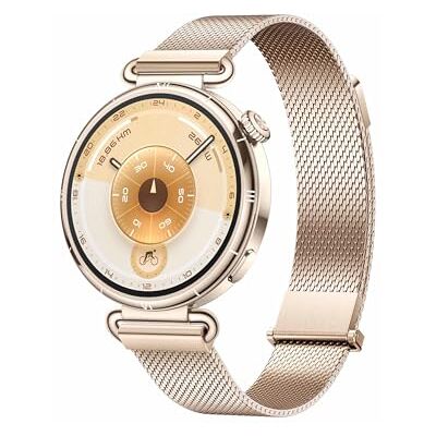 Huawei WATCH GT 6 GPS 46mm Smartwatch, 1,47 inch AMOLED-scherm, Goud Huawei WATCH GT 6 GPS 46mm Smartwatch, 1,47 inch AMOLED-scherm, Goud