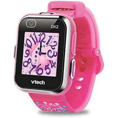 VTech Kidizoom Smartwatch Connect DX2 roze smartwatch voor kinderen, smartwatch voor kinderen, 5/13 jaar, versie FR (mogelijk niet beschikbaar in het Nederlands) VTech Kidizoom Smartwatch Connect DX2 roze smartwatch voor kinderen, smartwatch voor kinderen, 5/13 jaar, versie FR (mogelijk niet beschikbaar in het Nederlands)