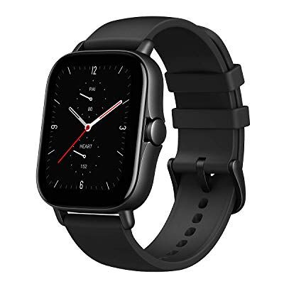 Amazfit GTS, 2e Smartwatch voor heren met GPS / Glonass, 1,65 inch AMOLED-display, SpO2, 90 sportmodi, Alexa, 50 Candrans smartwatch voor Android/iPhone (zwart) Amazfit GTS, 2e Smartwatch voor heren met GPS / Glonass, 1,65 inch AMOLED-display, SpO2, 90 sportmodi, Alexa, 50 Candrans smartwatch voor Android/iPhone (zwart)