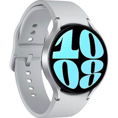 Samsung Galaxy Watch 6 R940 44 mm, NFC, BT 5.3, zilver EU SM-R940 Samsung Galaxy Watch 6 R940 44 mm, NFC, BT 5.3, zilver EU SM-R940