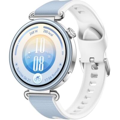 Huawei WATCH GT 7 41mm Smartwatch, Tot 21 dagen batterijduur, Blauw Geavanceerde Ski-modi, Fysieke Bereidheidsscore, Hartslagmonitoring, Compatibel met iOS en Android Huawei WATCH GT 7 41mm Smartwatch, Tot 21 dagen batterijduur, Blauw Geavanceerde Ski-modi, Fysieke Bereidheidsscore, Hartslagmonitoring, Compatibel met iOS en Android