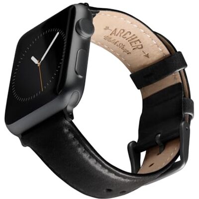Archer Watch Straps Horlogebandje van hoogwaardig leer voor Apple Watch Archer Watch Straps Horlogebandje van hoogwaardig leer voor Apple Watch