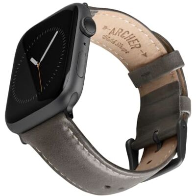 Archer Watch Straps Horlogebandje van hoogwaardig leer voor Apple Watch Archer Watch Straps Horlogebandje van hoogwaardig leer voor Apple Watch