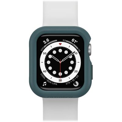 Otterbox All Day Bumper voor Apple Watch Series SE (3/2nd/1st gen)/6/5/4-44mm, Schokbestendig, Valbescherming, Elegante Horlogehoes, Scherm- en Randbescherming, Groen/Blauw Otterbox All Day Bumper voor Apple Watch Series SE (3/2nd/1st gen)/6/5/4-44mm, Schokbestendig, Valbescherming, Elegante Horlogehoes, Scherm- en Randbescherming, Groen/Blauw