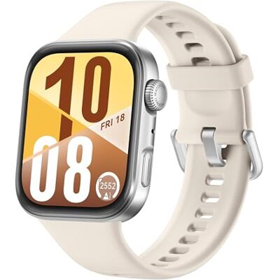 Huawei Watch Fit 4 Smartwatch, GPS-tracking, ultradunne behuizing, wit Tot 10 dagen batterijduur, Bellen via Bluetooth, voor Android en iOS, verlengde garantie van 6 maanden Huawei Watch Fit 4 Smartwatch, GPS-tracking, ultradunne behuizing, wit Tot 10 dagen batterijduur, Bellen via Bluetooth, voor Android en iOS, verlengde garantie van 6 maanden