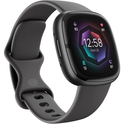 Fitbit Sense 2 Smartwatch voor gezondheid en fitness met ingebouwde gps, geavanceerde gezondheidsfuncties en een batterijduur tot 6 dagen. Compatibel met Android™ en iOS. Fitbit Sense 2 Smartwatch voor gezondheid en fitness met ingebouwde gps, geavanceerde gezondheidsfuncties en een batterijduur tot 6 dagen. Compatibel met Android™ en iOS.