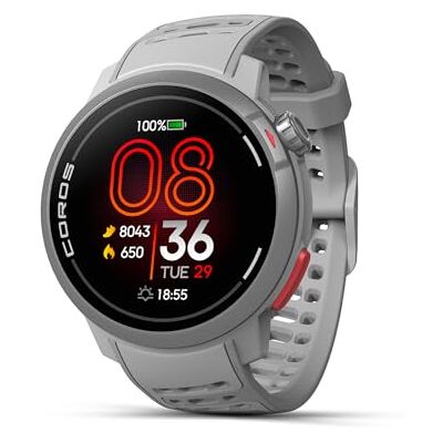 COROS PACE Pro GPS-sporthorloge, 1,3 inch AMOLED-touchscreen, snelste processor in zijn klasse, batterijduur van 20 dagen, navigatie met wereldwijde offline kaarten, slaapregistratie (Grijs) COROS PACE Pro GPS-sporthorloge, 1,3 inch AMOLED-touchscreen, snelste processor in zijn klasse, batterijduur van 20 dagen, navigatie met wereldwijde offline kaarten, slaapregistratie (Grijs)
