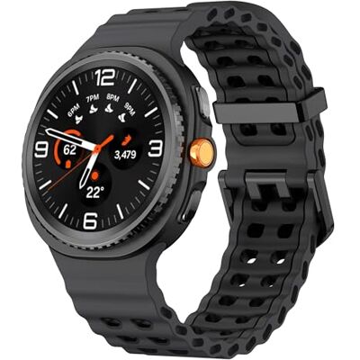 SUNDAREE Armband compatibel met Samsung Galaxy Watch 8 Classic 46 mm 44 mm 40 mm LTE heren dames siliconen sport ademend smartwatch band voor SM-L500/SM-L330/SM-L320 SUNDAREE Armband compatibel met Samsung Galaxy Watch 8 Classic 46 mm 44 mm 40 mm LTE heren dames siliconen sport ademend smartwatch band voor SM-L500/SM-L330/SM-L320