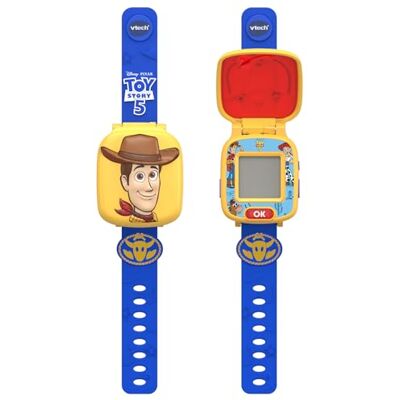 VTech Woody educatief horloge Toy Story 5 Interactieve smartwatch voor kinderen vanaf 3 jaar, multifunctioneel, games, alarm, stopwatch, originele stem VTech Woody educatief horloge Toy Story 5 Interactieve smartwatch voor kinderen vanaf 3 jaar, multifunctioneel, games, alarm, stopwatch, originele stem