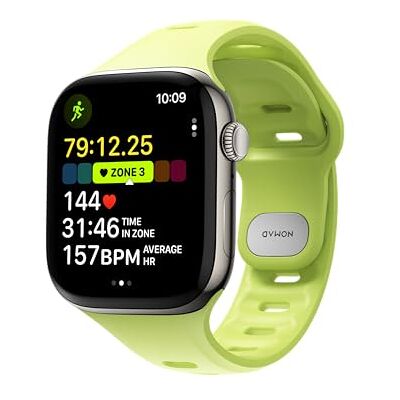 NOMAD Tempo Band voor Apple Watch 49 mm Waterdicht en dun sportbandje NOMAD Tempo Band voor Apple Watch 49 mm Waterdicht en dun sportbandje