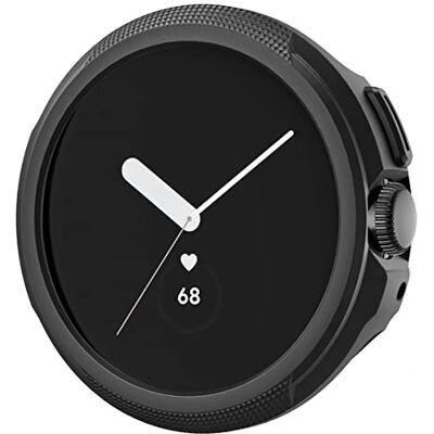 Spigen Liquid Air Beschermhoes compatibel met Google Pixel Watch 3 41 mm (2024) / 2 (2023) / 1 (2022), zwart Spigen Liquid Air Beschermhoes compatibel met Google Pixel Watch 3 41 mm (2024) / 2 (2023) / 1 (2022), zwart