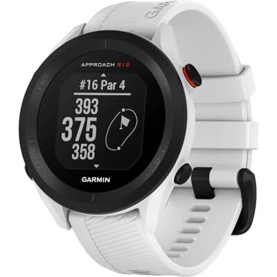Garmin Approach S12, GPS-smartwatch, Golf, wit, behuizing 44 mm Garmin Approach S12, GPS-smartwatch, Golf, wit, behuizing 44 mm