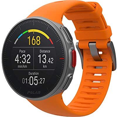 Polar Vantage V-polshorloge met GPS en hartslag, multisport en triathlon-profiel, loopvermogen, ultra lange batterij, waterdicht Polar Vantage V-polshorloge met GPS en hartslag, multisport en triathlon-profiel, loopvermogen, ultra lange batterij, waterdicht