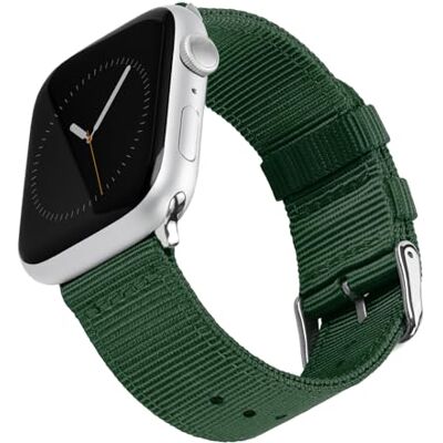 Archer Watch Straps Reservebandjes van nylon voor Apple Watch, Nylon, Geen edelsteen Archer Watch Straps Reservebandjes van nylon voor Apple Watch, Nylon, Geen edelsteen