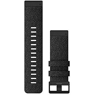 Garmin QuickFit Horlogebandje, Nylon, 26mm, Geschakeerd Zwart Officiële horlogeband, 26 mm, compatibel met een selectie van Fenix, Tactix, Instinct, Descent, Enduro en meer Garmin QuickFit Horlogebandje, Nylon, 26mm, Geschakeerd Zwart Officiële horlogeband, 26 mm, compatibel met een selectie van Fenix, Tactix, Instinct, Descent, Enduro en meer