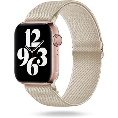 OneFlow Flex Loop Polsband compatibel met Apple Watch 11 (42 mm) nylon reservearmband, stoffen sportarmband, sporthorloge voor dames en heren OneFlow Flex Loop Polsband compatibel met Apple Watch 11 (42 mm) nylon reservearmband, stoffen sportarmband, sporthorloge voor dames en heren