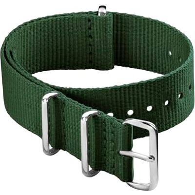 Archer Watch Straps Klassieke nylon horlogebandjes in NATO-stijl, 20 mm, Nylon, Geen edelsteen Archer Watch Straps Klassieke nylon horlogebandjes in NATO-stijl, 20 mm, Nylon, Geen edelsteen