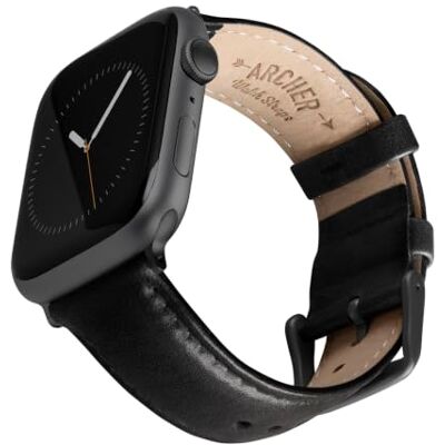 Archer Watch Straps Horlogebandje van hoogwaardig leer voor Apple Watch Archer Watch Straps Horlogebandje van hoogwaardig leer voor Apple Watch