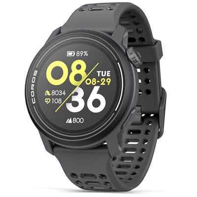 COROS PACE 3 GPS-sporthorloge, lichtgewicht hardloopklok, batterijduur van 17 dagen, nauwkeurige GPS, hartslagmeter, navigatie, slaaptracking, trainingsplan, hardlopen (siliconen, zwart) COROS PACE 3 GPS-sporthorloge, lichtgewicht hardloopklok, batterijduur van 17 dagen, nauwkeurige GPS, hartslagmeter, navigatie, slaaptracking, trainingsplan, hardlopen (siliconen, zwart)