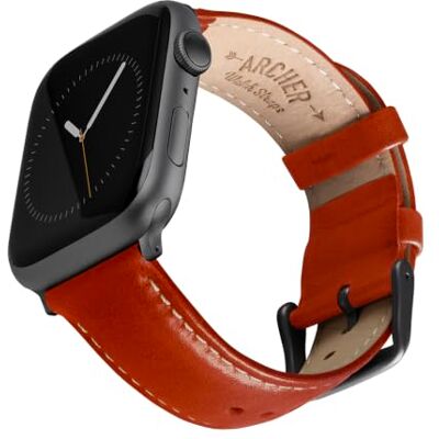 Archer Watch Straps Horlogebandje van hoogwaardig leer voor Apple Watch Archer Watch Straps Horlogebandje van hoogwaardig leer voor Apple Watch